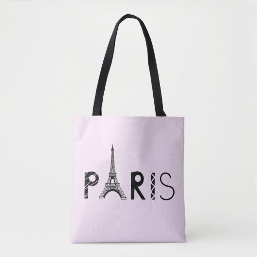 Tote Bag Tour Eiffel de Paris, France | (Devant)