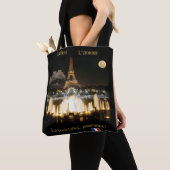 Tote Bag Tour Eiffel la nuit (De près)