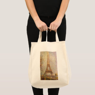 Tote Bag Tour Eiffel par Georges Seurat, Art Vintage