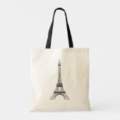 Tote Bag Tour Eiffel Paris Paris (Dos)