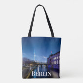 Tote Bag Tour TV et île musée à Berlin, Allemagne (Dos)