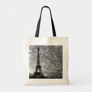 Tote Bag Tour vintage Paris Eiffel