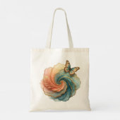 Tote Bag tourbillon de papillon plumeux (Dos)