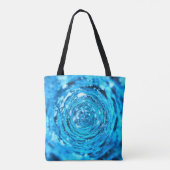 Tote Bag Tourbillon d'eau étincelante (Dos)