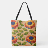 Tote Bag Tourbillon Floral (Dos)