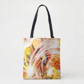Tote Bag Tourbillon Sombre Doré (Devant)