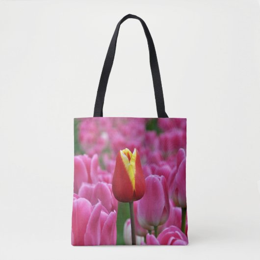 Tote Bag Tourelle rouge simple (Devant)