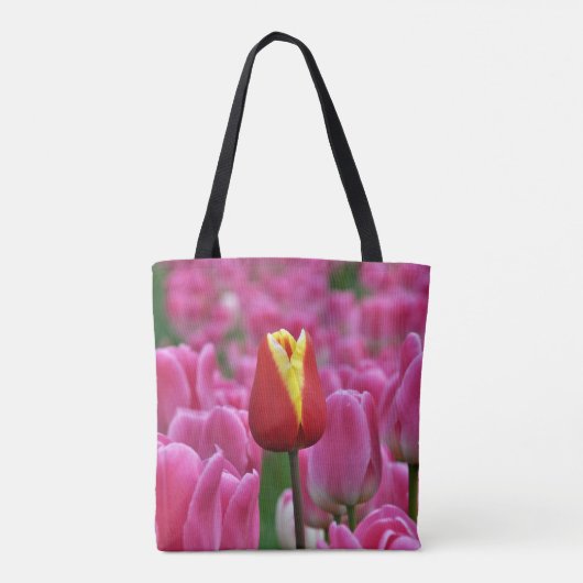 Tote Bag Tourelle rouge simple (Dos)