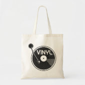 Tote Bag Tourne-disque Retro Vinyl Record (Devant)