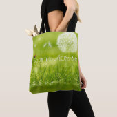Tote Bag Tourner vers l'aventure (De près)