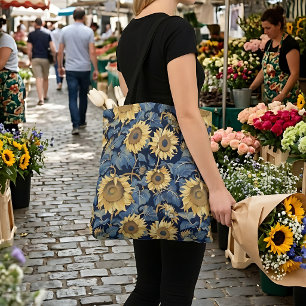 Tote Bag Tournesol Art nouveau