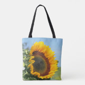 Tote Bag Tournesol Au Soleil Floral (Dos)