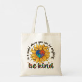 Tote Bag Tournesol autiste (Dos)