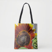 Tote Bag Tournesol Coucher de Soleil (Devant)