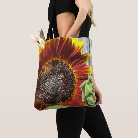 Tote Bag Tournesol Coucher de Soleil (De près)