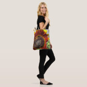 Tote Bag Tournesol Coucher de Soleil (Sur le modèle)