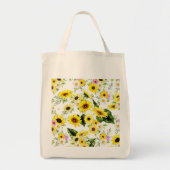 Tote Bag Tournesol d'aquarelle 7 (Devant)