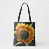 Tote Bag Tournesol Doré Lumineux (Devant)
