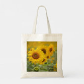 Tote Bag Tournesol floral (Dos)