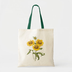 Tote Bag Tournesol floral vintage de Redoute