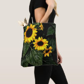 Tote Bag Tournesol Fourre-tout (De près)