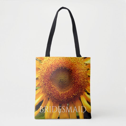 Tote Bag Tournesol fourre-tout pour la servante (Devant)