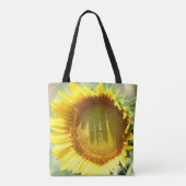 Tote Bag Tournesol jaune (Dos)