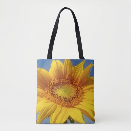 Tote Bag Tournesol jaune (Devant)