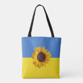 Tote Bag Tournesol pour le design ukrainien (Dos)