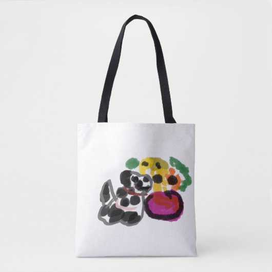 Tote Bag tournesols dalmates (Devant)