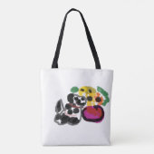 Tote Bag tournesols dalmates (Dos)