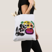 Tote Bag tournesols dalmates (De près)