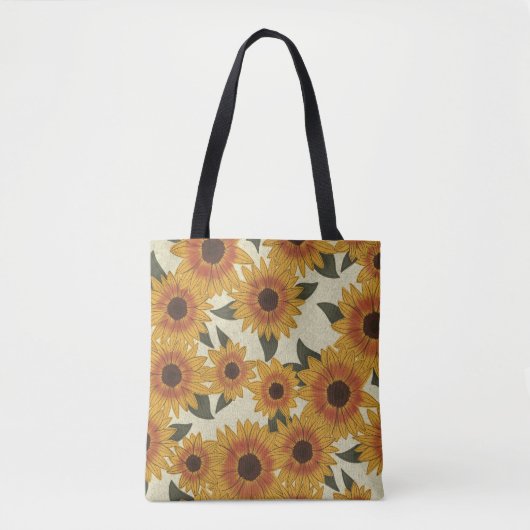 Tote Bag Tournesols d'été (Devant)