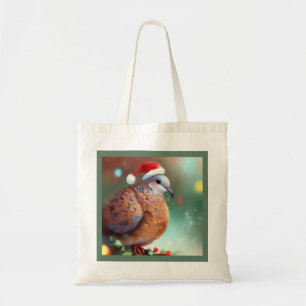 Tote Bag Tourterelle de Noël 1