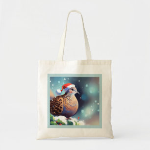 Tote Bag Tourterelle de Noël Dove 2