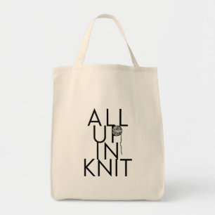 Tote Bag Tous en épicerie fourre-tout de Knit pour des