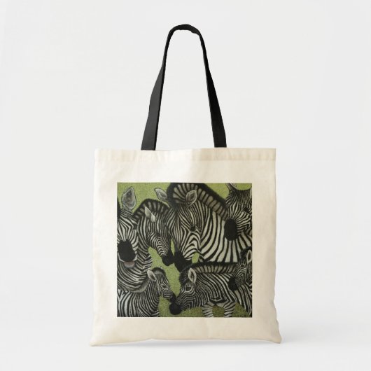 Tote Bag Tous en noir et blanc (Devant)