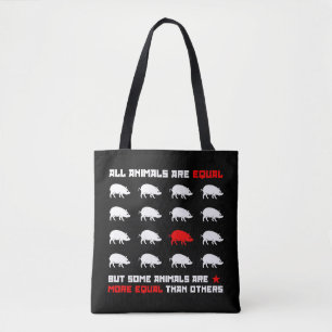 Tote Bag Tous les animaux sont égaux 2