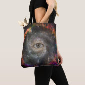 Tote Bag Tous voir l'oeil dans l'espace (De près)