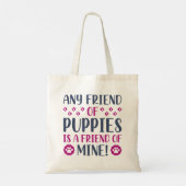 Tote Bag Tout Ami De Chiots (Dos)