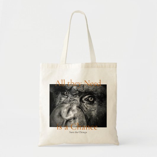 Tote Bag Tout ce dont ils ont besoin est une chance (Devant)