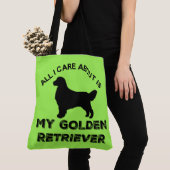 Tote Bag Tout Ce Qui M'Intéresse, C'Est Ma Silhouette Rétri (De près)