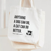 Tote Bag Tout ce qu'un chien peut faire Drôle Citation avec