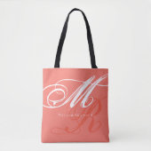Tote Bag tout-en-un Monogram Persimmon (Devant)