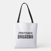 Tote Bag Tout est Bonkers (Dos)