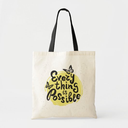 Tote Bag Tout est possible (Devant)