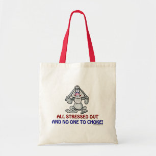 Tote Bag Tout le lapin stressé