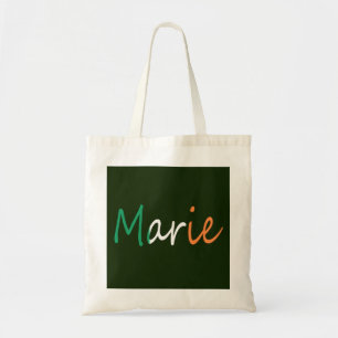 Tote Bag Tout nom figurant sur la fiche drapeau irlandais