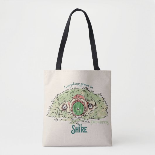 Tote Bag Tout pousse dans LA COMTÉ™ (Devant)