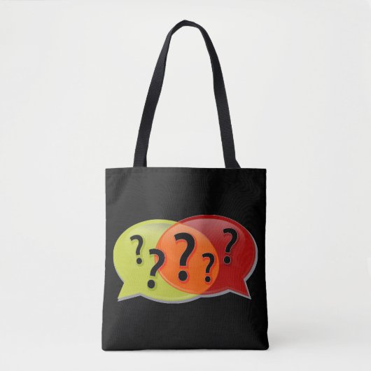 Tote Bag Tout remettre en question (Devant)